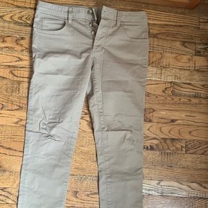 James Perse cotton stretch 5 pocket twill pant